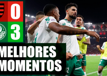 Assista aos melhores momentos da vitória do Palmeiras diante do Flamengo
