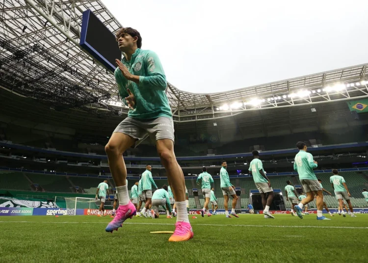 Escalação do Palmeiras: Paulinho treina de forma integral e Abel acerta últimos detalhes para jogo da Libertadores