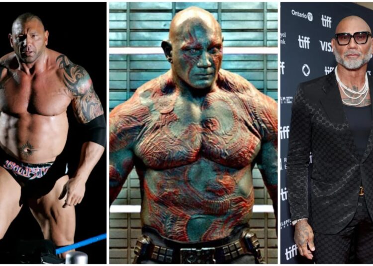 Dave Bautista: De gigante do ringue a estrela de cinema