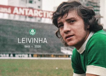 Leivinha, ídolo histórico do Palmeiras, faleceu nesta quinta-feira (4) - Foto: Divulgação/Palmeiras