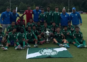 Palmeiras Sub-15 conquista a Arnhem Cup com campanha perfeita na Holanda